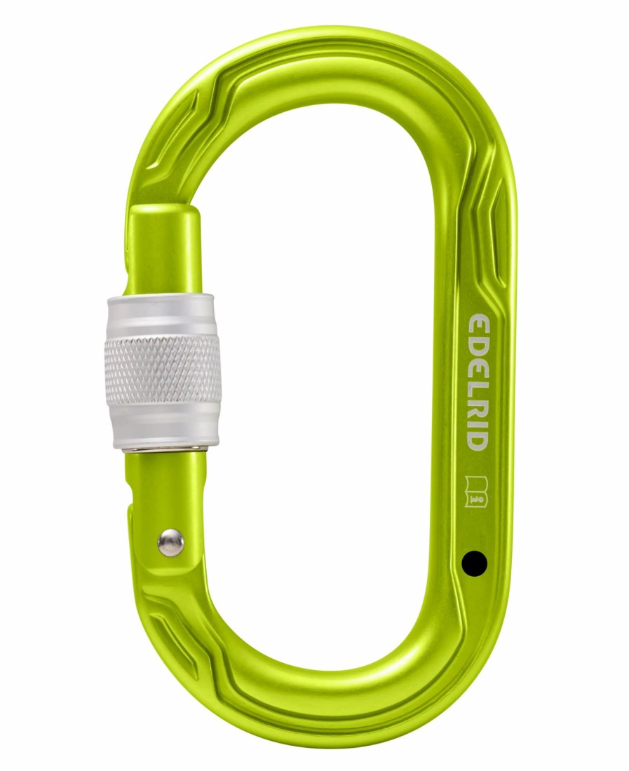 Professional EDELRID | Oval Power 2500 Screw Rfid Oasis