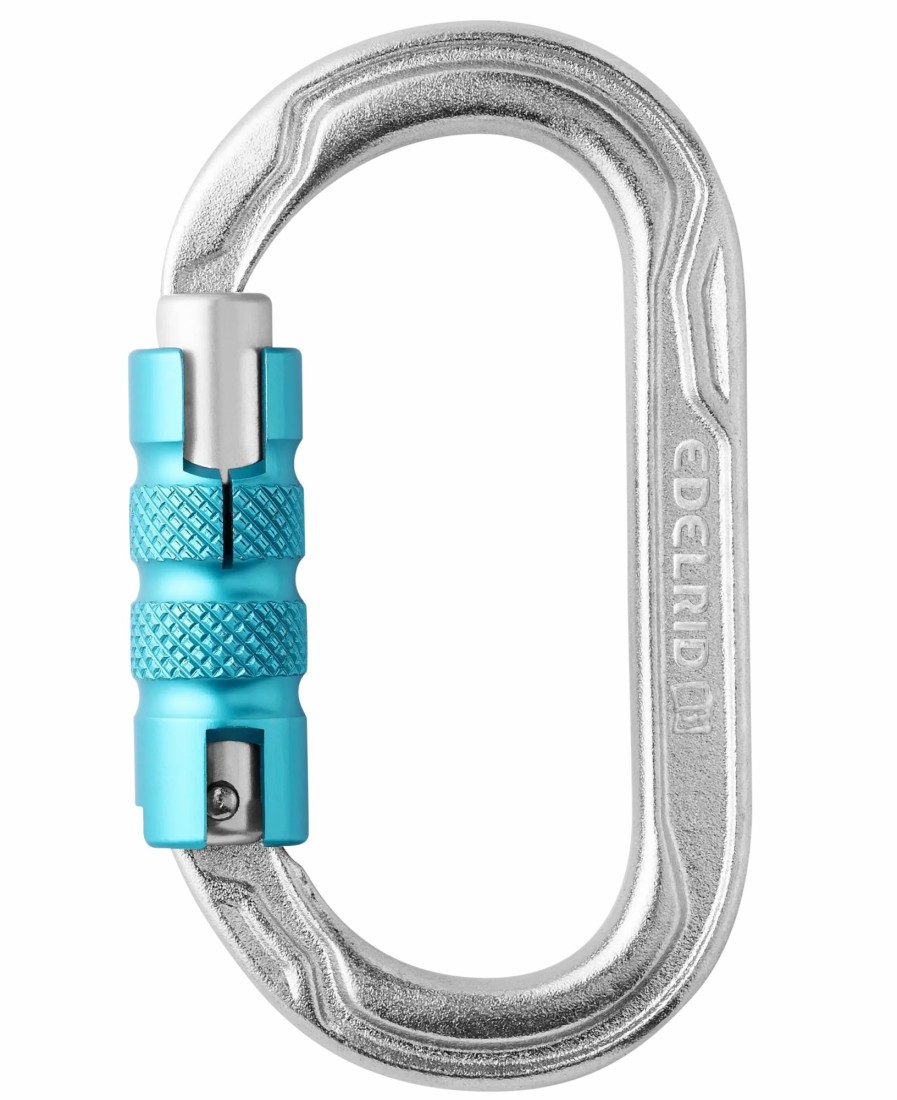 Professional EDELRID | Oval Power Steel Triple Silver